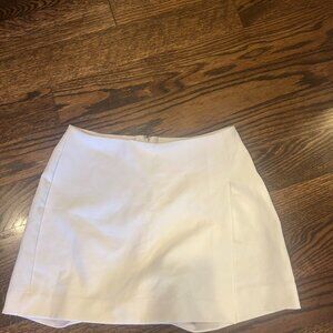 Bar III Women's White and Pink Skirt